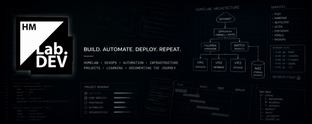 hmdevlab.com — tecnología homelab que simplifica y automatiza tareas en servidor Raspberry Pi Linux